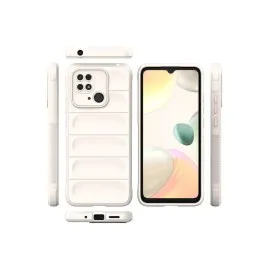 Newface Xiaomi Redmi 10C Kılıf Optimum Silikon - Krem