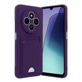 Newface Xiaomi Redmi 14C Kelvin Kartvizitli Silikon - Derin Mor