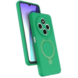 Newface Xiaomi Redmi 14C Regal Magsafe Standlı Kapak - Yeşil