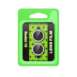 Newface Xiaomi Redmi 15 4G Raze Metal Kamera Lens - Gümüş