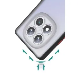 Newface Xiaomi Redmi Note 14 Pro 4G Kılıf Montreal Silikon Kapak - Siyah