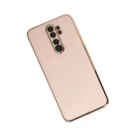Newface Xiaomi Redmi Note 8 Pro Kılıf Volet Silikon - Pembe