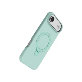 Newface Apple Iphone 17 Air Regal Magsafe Standlı Kapak - Su Yeşili