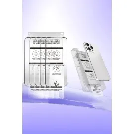 Newface Apple Iphone 17 Bilvis 5In1 3D Magic Cam Ekran Koruyucu - Siyah