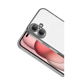 Newface Apple Iphone 17 Razer Lensli Silikon - Titan Gri