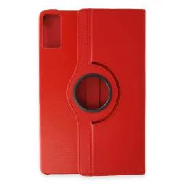 Newface Huawei Honor Pad 10 12.1 Kılıf 360 Tablet Deri Kılıf - Kırmızı