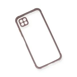 Newface Huawei P40 Lite Kılıf Miami Şeffaf Silikon - Açık Mor