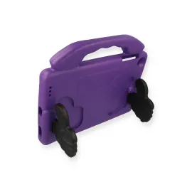 Newface iPad 10.2 (7.nesil) Kılıf Like Stantlı Tablet Silikon - Mor