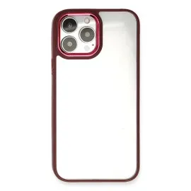 Newface Iphone 13 Pro Max Kılıf Dora Kapak - Kırmızı