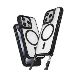 Newface Iphone 15 Pro Max Kılıf Enka Magsafe Silikon Kılıf - Siyah