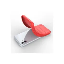 Newface Samsung Galaxy A04 Kılıf Optimum Silikon - Kırmızı