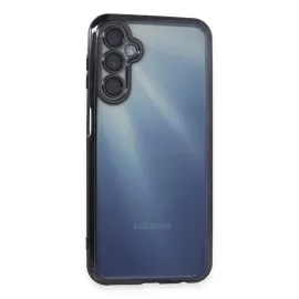 Newface Samsung Galaxy A15 4G Kılıf Razer Lensli Silikon - Mor