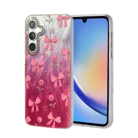 Newface Samsung Galaxy A34 5G Kılıf Blade Aynalı Desenli Kapak - Desen 3