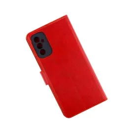 Newface Samsung Galaxy M52 5G Kılıf Trend S Plus Kapaklı Kılıf - Kırmızı