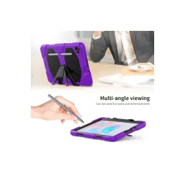 Newface Samsung Galaxy T500 Tab A7 10.4 Kılıf Griffin Tablet Kapak - Mor