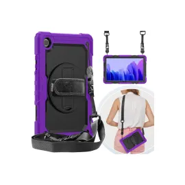 Newface Samsung Galaxy T500 Tab A7 10.4 Kılıf Pars Tablet Kapak - Mor