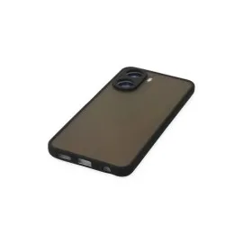 Newface Vivo Y16 Kılıf Montreal Silikon Kapak - Siyah