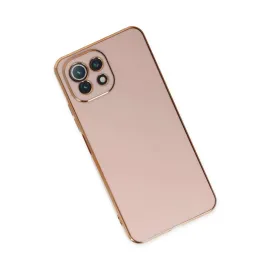 Newface Xiaomi Mi 11 Lite Kılıf Volet Silikon - Pembe