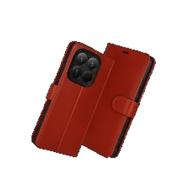 Newface Xiaomi Mi 15T Trend S Plus Kapaklı Kılıf - Kırmızı