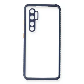 Newface Xiaomi Mi Note 10 Lite Kılıf Miami Şeffaf Silikon - Gri