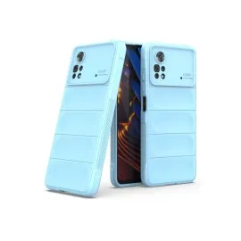 Newface Xiaomi Poco X4 Pro 5G Kılıf Optimum Silikon - Sky Blue