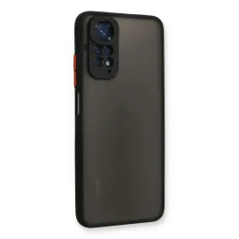 Newface Xiaomi Redmi Note 11 Pro Kılıf Montreal Silikon Kapak - Siyah