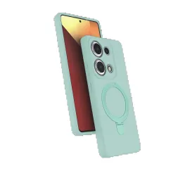 Newface Xiaomi Redmi Note 13 Pro 4G Regal Magsafe Standlı Kapak - Su Yeşili
