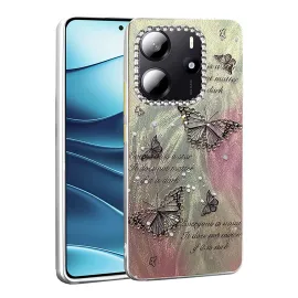 Newface Xiaomi Redmi Note 14 4G Kılıf Blade Aynalı Desenli Kapak - Desen 6