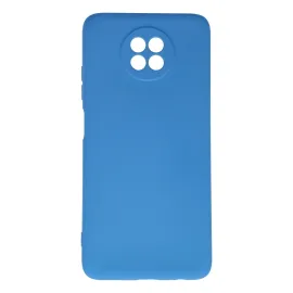 Newface Xiaomi Redmi Note 9 5G Kılıf Nano Içi Kadife Silikon - Mavi