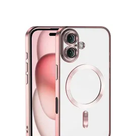 Newface Apple Iphone 17 Kross Magneticsafe Kapak - Rose