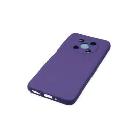 Newface Huawei Nova Y90 Kılıf Nano Içi Kadife Silikon - Mor