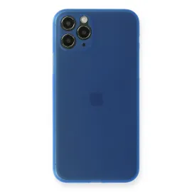 Newface Iphone 11 Pro Max Kılıf Pp Ultra İnce Kapak - Mavi