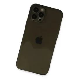 Newface Iphone 12 Pro Kılıf Fly Lens Silikon - Siyah