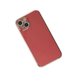 Newface Iphone 14 Kılıf Volet Silikon - Kırmızı