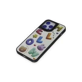 Newface Iphone 15 Pro Max Kılıf Mirror Desenli Kapak - Mirror - 15