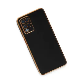 Newface Oppo A54 4G Kılıf Volet Silikon - Siyah