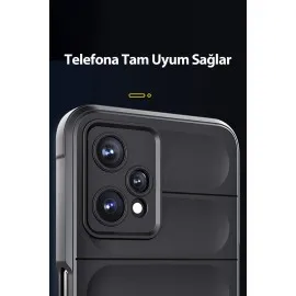 Newface Realme 9 Pro 5G Kılıf Optimum Silikon - Kırmızı