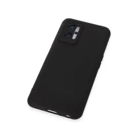 Newface Realme 9I 4G Kılıf Nano Içi Kadife Silikon - Siyah