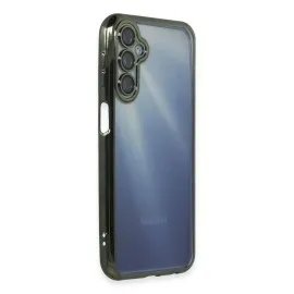 Newface Samsung Galaxy A15 4G Kılıf Razer Lensli Silikon - Yeşil
