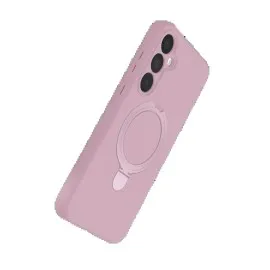 Newface Samsung Galaxy A16 5G Regal Magsafe Standlı Kapak - Açık Pembe