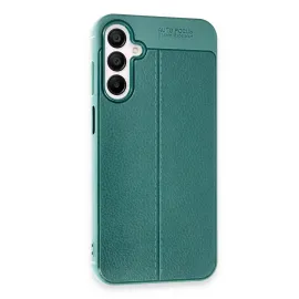 Newface Samsung Galaxy A25 5G Kılıf Auto Focus Kapak - Koyu Yeşil