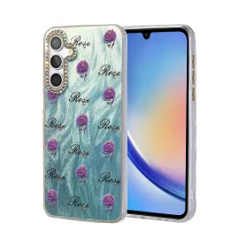 Newface Samsung Galaxy A34 5G Kılıf Blade Aynalı Desenli Kapak - Desen 9