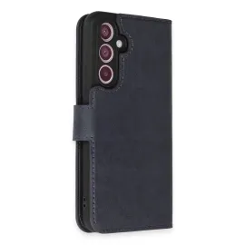 Newface Samsung Galaxy A54 5G Kılıf Trend S Plus Kapaklı Kılıf - Lacivert