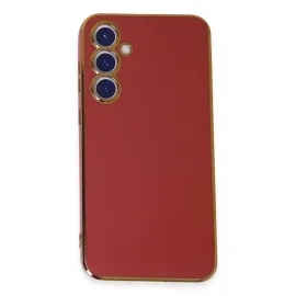 Newface Samsung Galaxy S23 Fe Kılıf Volet Silikon - Kırmızı