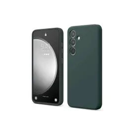 Newface Samsung Galaxy S24 Fe Kılıf First Silikon - Koyu Yeşil