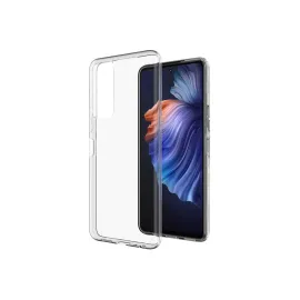 Newface Tecno Camon 18 Kılıf Lüx Şeffaf Silikon