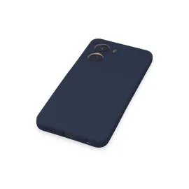 Newface Vivo Y16 Kılıf Nano Içi Kadife Silikon - Lacivert