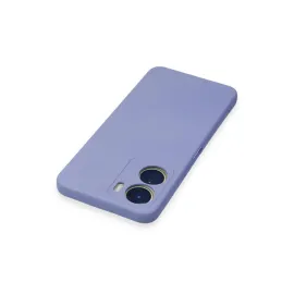 Newface Vivo Y16 Kılıf Nano Içi Kadife Silikon - Lila