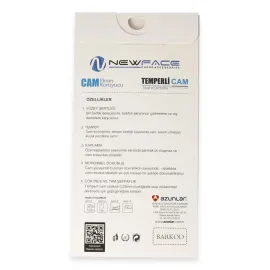 Newface Xiaomi Redmi A3 4G 3D Antistatik Cam Ekran Koruyucu