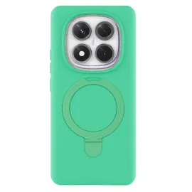 Newface Xiaomi Redmi Note 14 Pro 4G Regal Magsafe Standlı Kapak - Yeşil